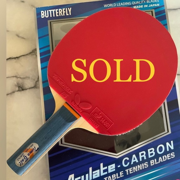 Butterfly Dsigns Other - ❌SOLD ❌Butterfly Timo Boll Spirit Racket